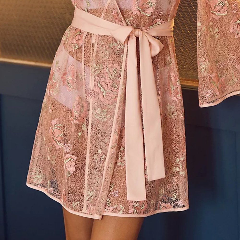 Rya Collection Michelle Sheer Robe - Picture 3 of 5